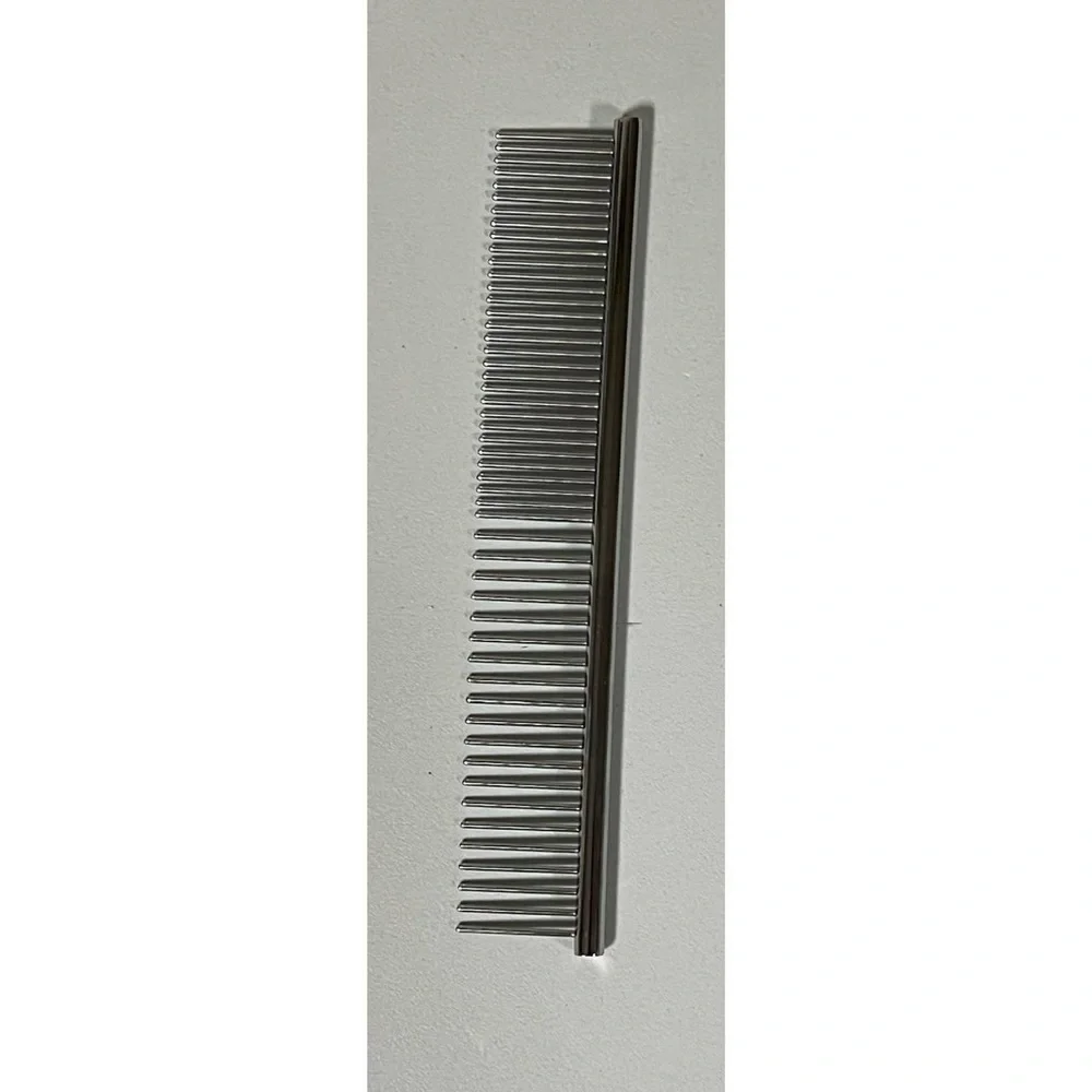 Silver Steel Cats Dogs Pet Pets Comb for Grooming Brush Brushing Tool 🪮 #comb